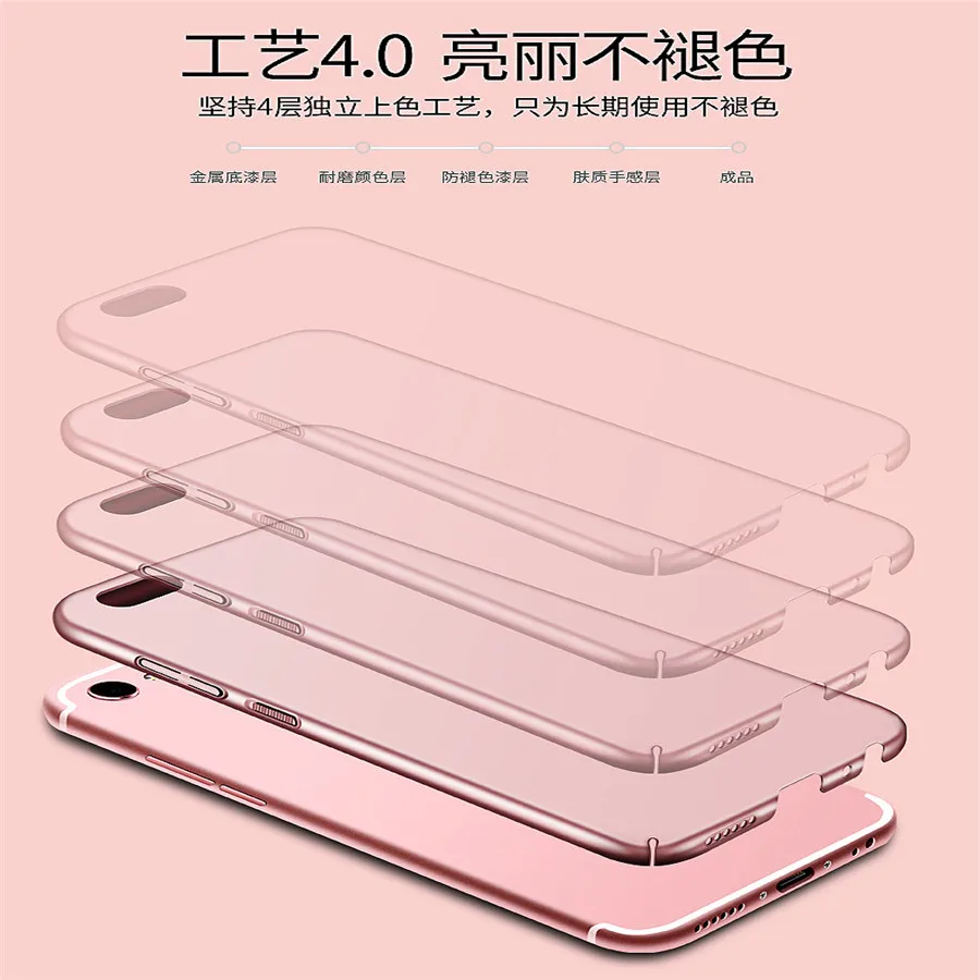 Plastic Matte Case For Xiaomi Redmi Note 4 Full Cover Shockproof Cases Luxury Hard 4X Phone | Мобильные телефоны и