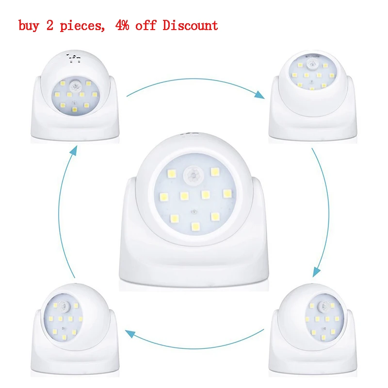 Настенный светильник светодиодный с датчиком движения|Уличные настенные