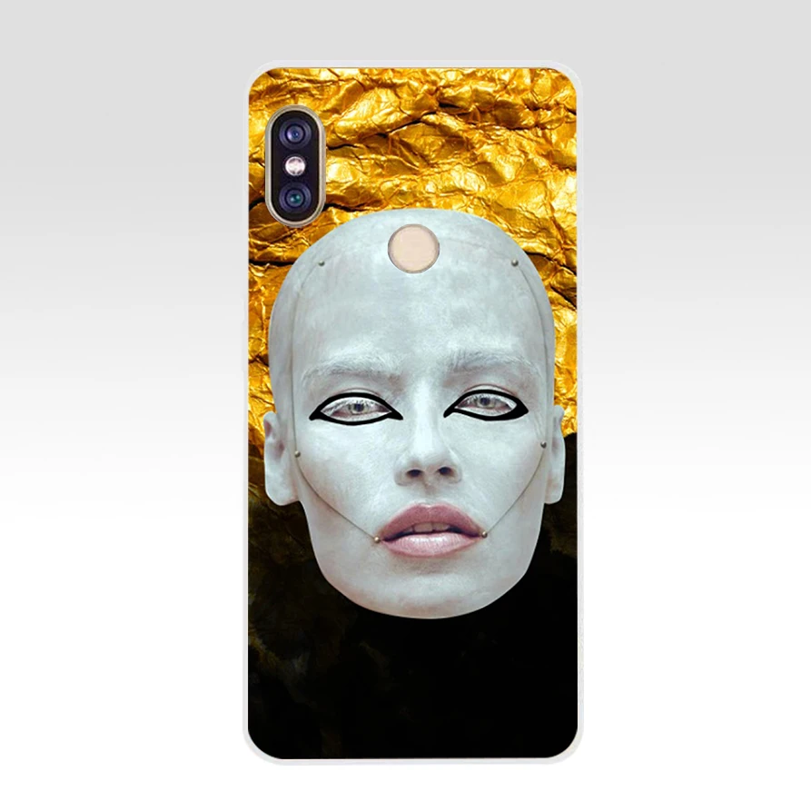 Мягкий Силиконовый ТПУ чехол 32H с золотыми водорослями для телефона xiaomi redmi 6 pro 5
