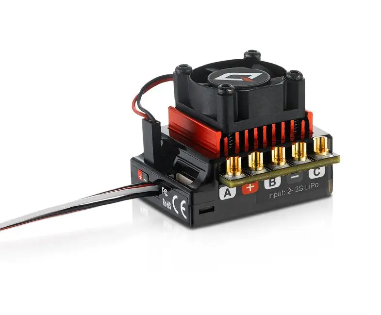 Контроллер скорости Lipo Hobbywing 10BL120/10BL60 сенсорный 120A 60A 2-3S бесщеточный ESC для 1/10 1/12