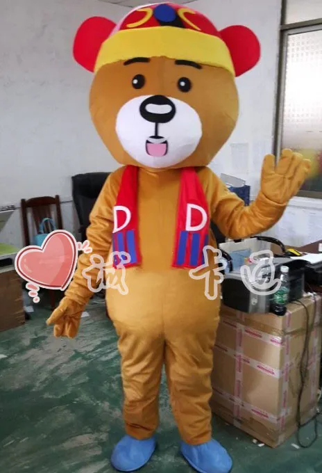 

Hot Sale New Teddy Bear Mascot Costume Ted Costume Fancy Party Dress Halloween Carnival Birthday Party Apparels Adult Size