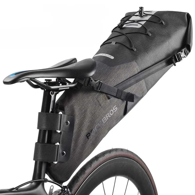RockBros Rainproof Cycling Bag Mountain Road Bike Nylon Handlebar Front Frame Tube Saddle Bicycle Accessories | Спорт и развлечения
