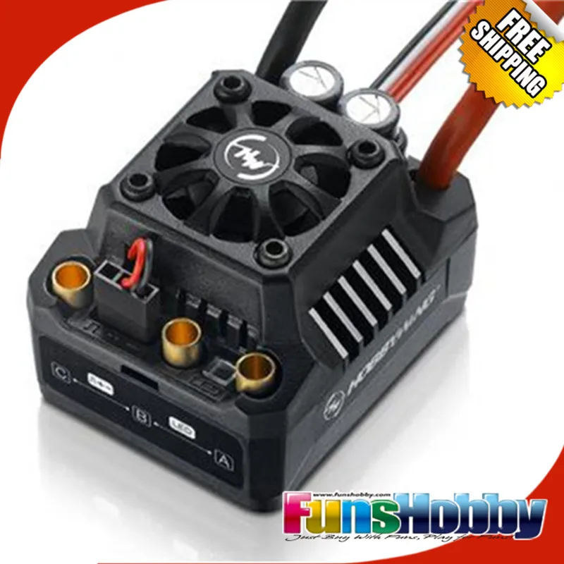 Hobbywing EzRun MAX10 120A SCT водонепроницаемый бесщеточный ESC для 1/10 RC Car Truck|brushless esc|hobbywing