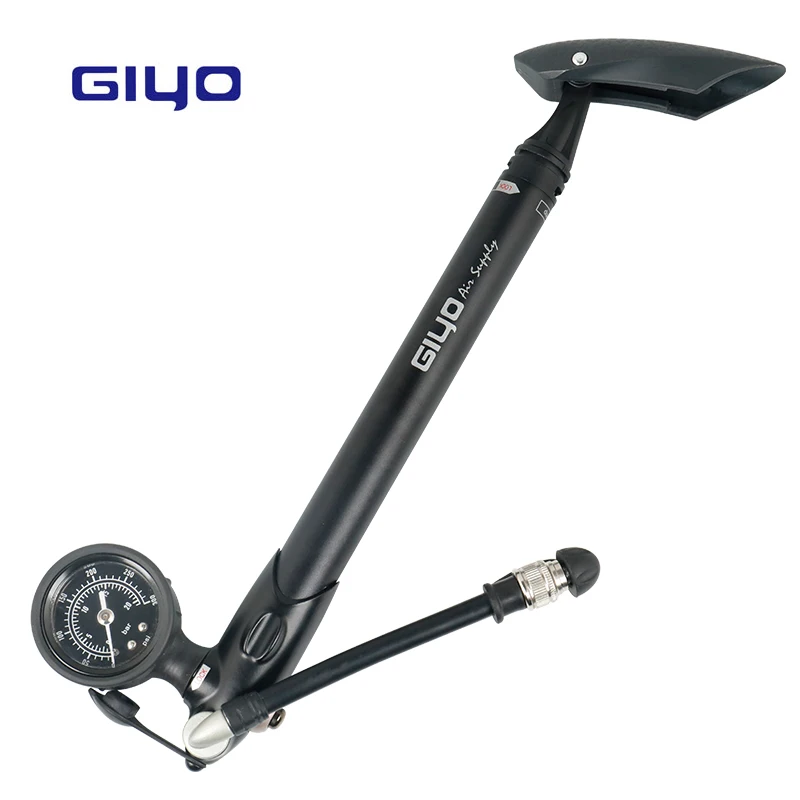 Велосипедный насос GIYO GS 41 300PSI накачиваемая вилка амортизирующая шина со съемным