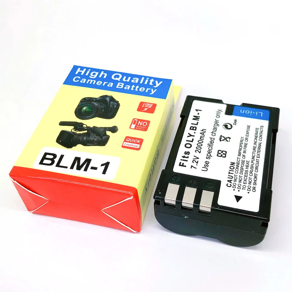 PS BLM1 BLM 1 Камера аккумулятор для Olympus C 5060 7070 8080 E 30 300 330 500 510 520 E3 E1 E30 E300 E330 E520|Цифровые