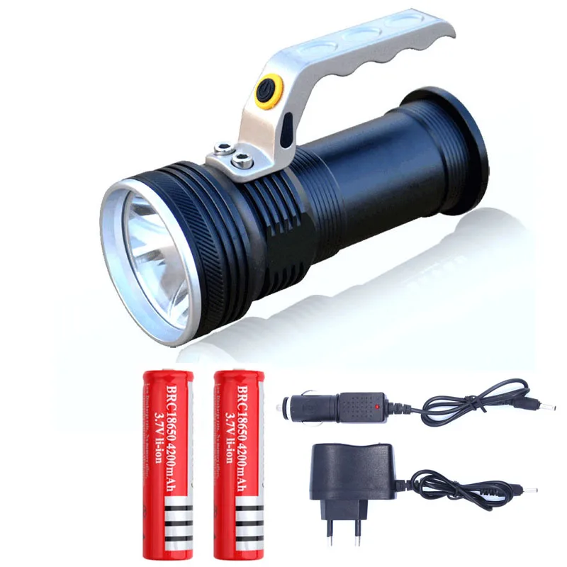Водонепроницаемый Перезаряжаемые светодиодная вспышка светильник 3800LM XPE Q5