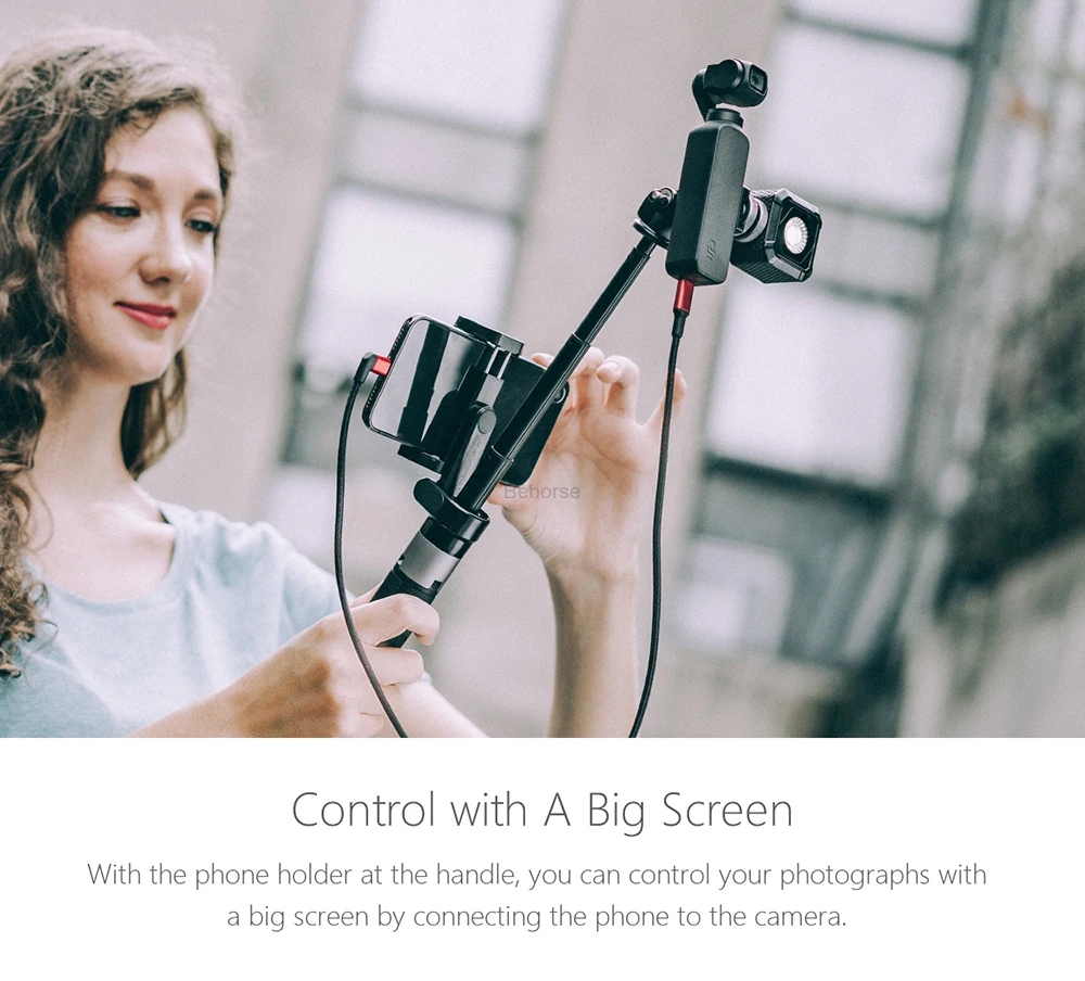 9 вариантов PGYTECH DJI OSMO Карманный держатель для телефона адаптер крепление штатива селфи палка ручной карданный аксессуары