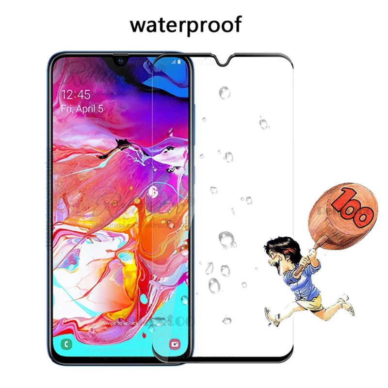 Защитное стекло для Samsung A70 Защитная пленка экрана Galaxy A705 закаленное А 70 sm A705F