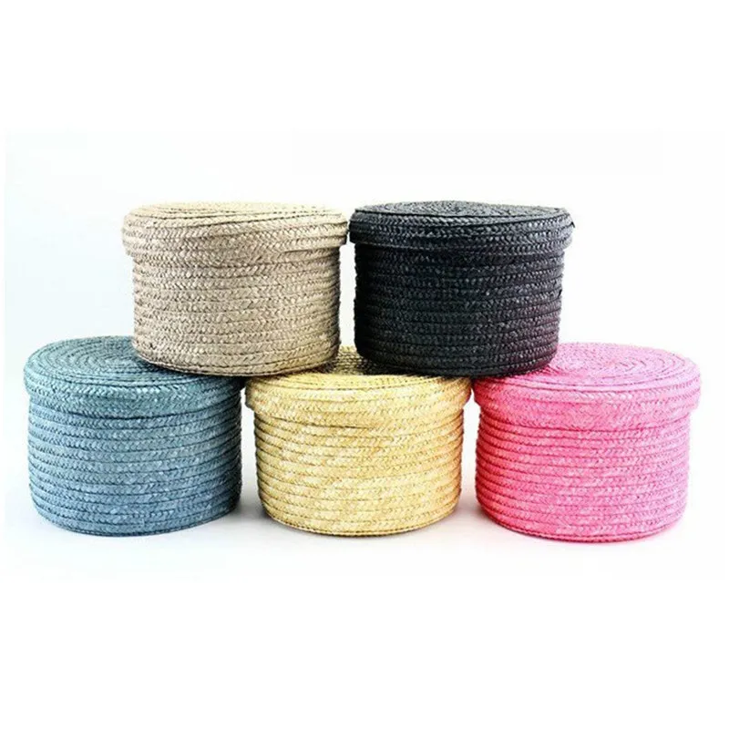 2 шт./компл. корзина для цветов из пшеничной соломы 2018 новая соломенная шляпа