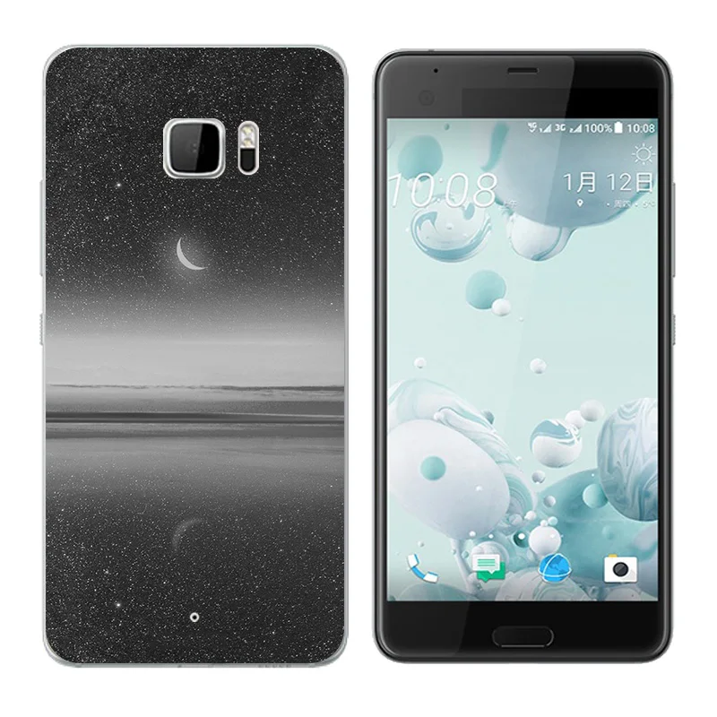 Мягкий ТПУ чехол для HTC U Ultra Case 5 7 &quotConst Печать силиконовый телефона ультра