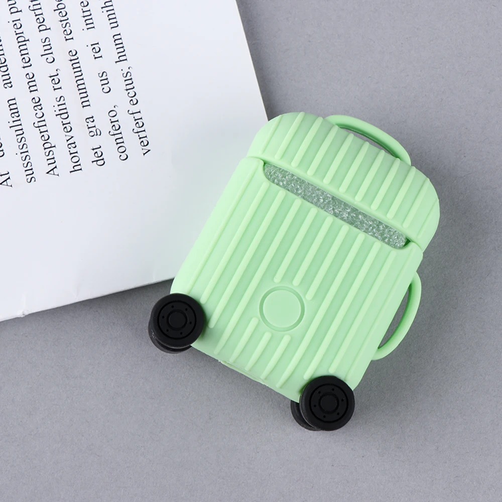 Модный милый костюм чехол для AirPods багажника Чехол багажа Apple Airpods 2 защитный