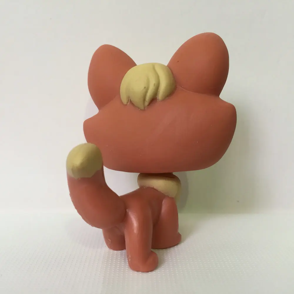 Littlest Pet лиса собака оранжевый милый Рисунок игрушка свободный подарок для