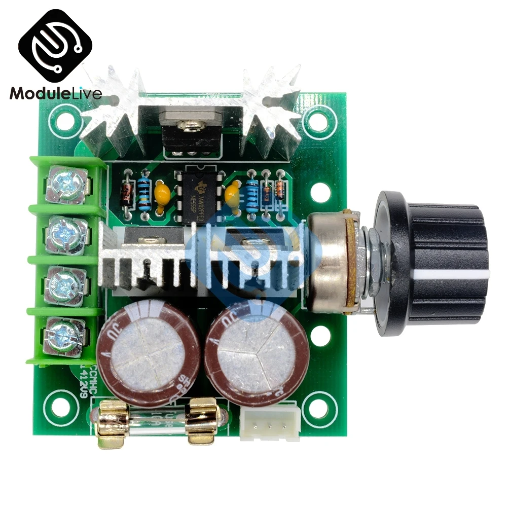 DC 12V 40V 10A режимы авто PWM регулятор двигателя переключатель регулятора скорости