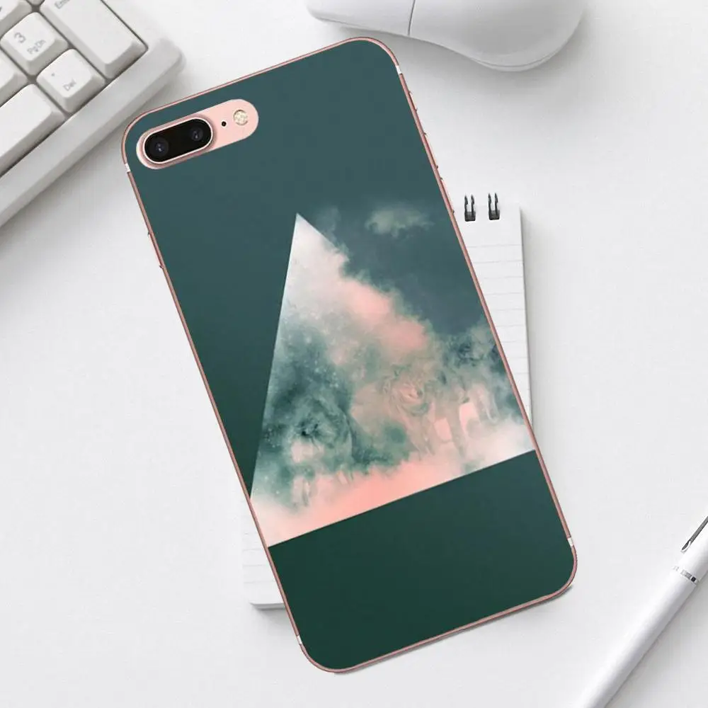 Мягкий чехол для мобильного телефона Qdowpz Pretty Cloud Triangle Galaxy Alpha Core Prime Note 4 5 8 S3 S4 S5 S6 S7