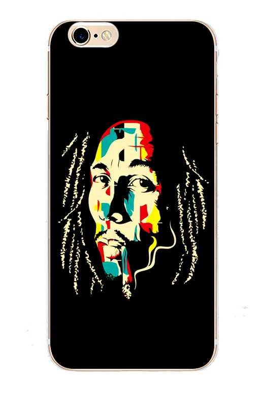 1721 DK Боб Марли Регги ямайский герой Reith rasta Лев чехол для телефона жесткий чехол для iphone 11Pro MAX 6 6s 7 8plus 5S 4S X XS XR XSMax - Цвет: 1721