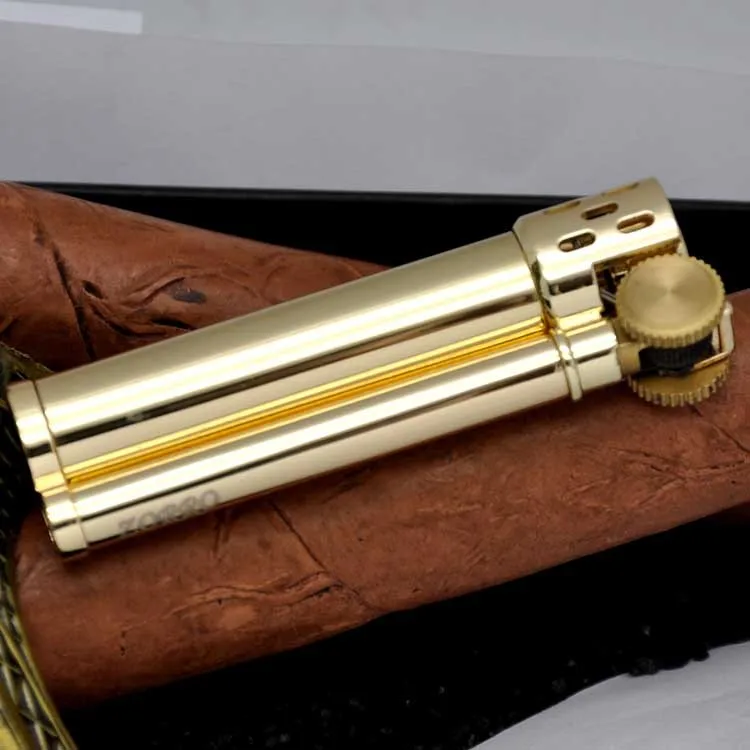 ZORRO Зажигалка для сигарет, бензиновая керосиновая зажигалка, винтажная, Ретро стиль, шлифовальный круг, тип портсигар, гаджеты для мужчин