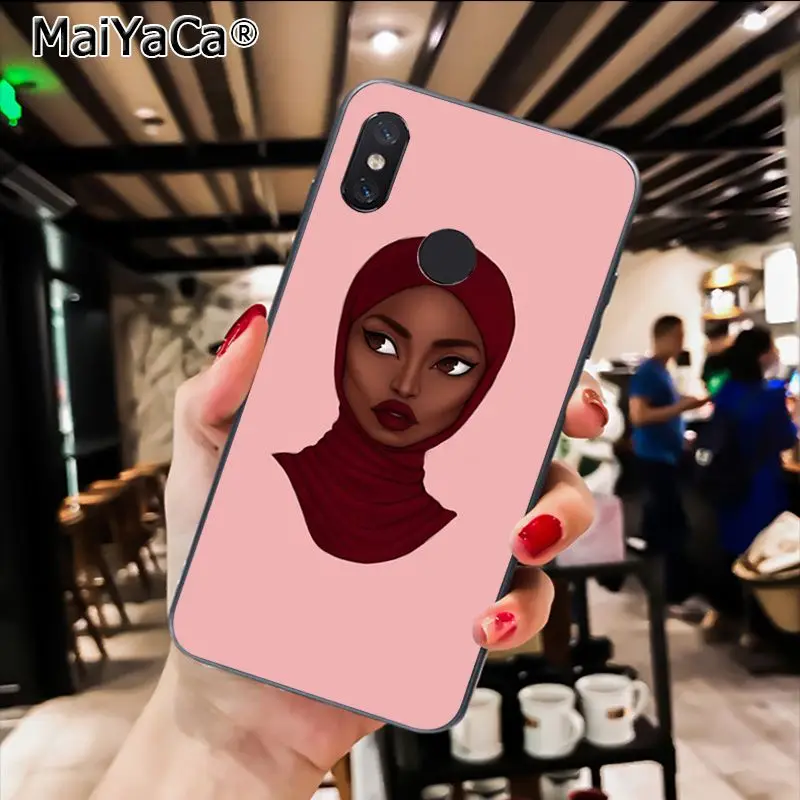 MaiYaCa Мусульманский Исламский грил глаза чехол для телефона Xiaomi Redmi8 4X 6A Redmi Go Redmi5 5Plus Note7 8ProA1 A2Lite