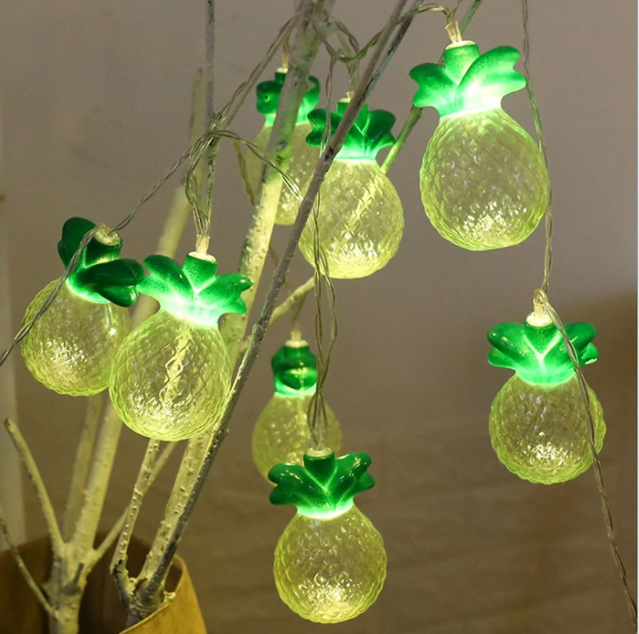 YINGTOUMAN 2018 Coconut Shaped 20LED 5M String Light Christmas Holiday Wedding Party Decoration Lighting LED Lamp | Лампы и освещение