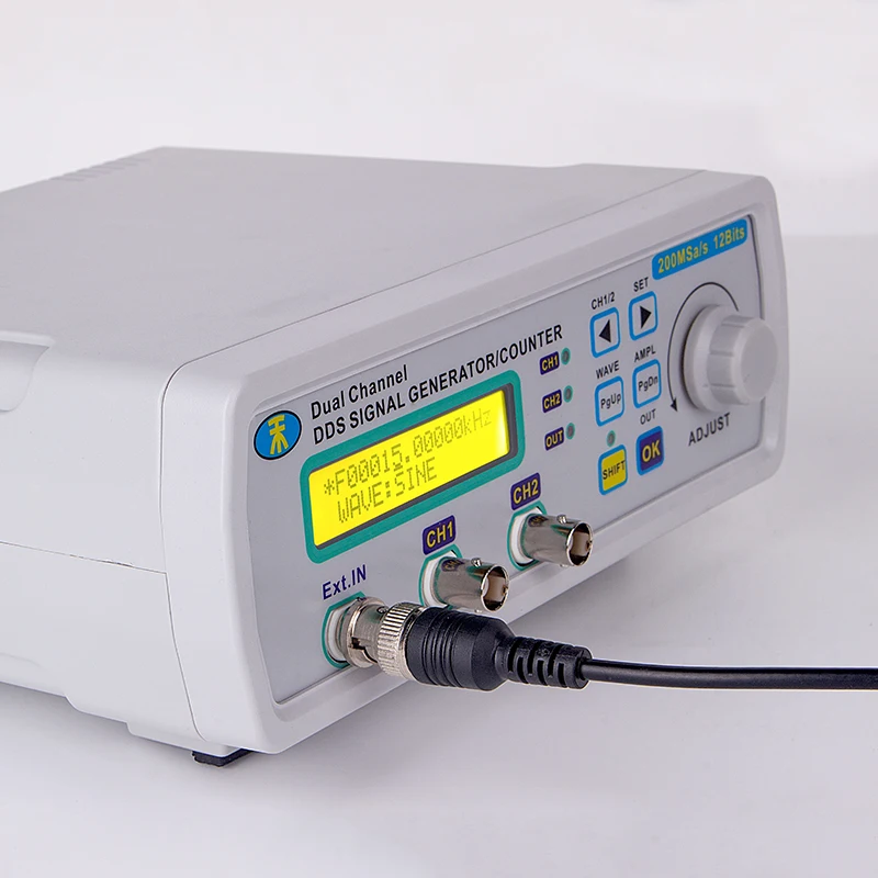 200MSa/s12bits10MHz цифровой контроль двухканальный DDS функция сигнала Генератор