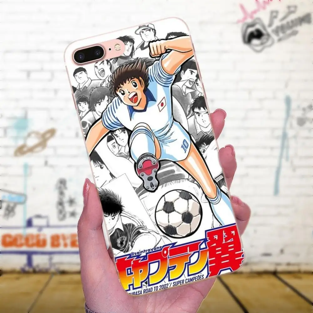 Captain Tsubasa Ozora Genzo Football для Apple iPhone X XS Max XR 4 4S 5 5C 5S SE 6 6S 7 8 Plus мягкий ТПУ телефон с живой