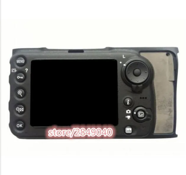 Новая задняя крышка корпуса с ЖК дисплеем кнопкой гибким кабелем FPC для Nikon D810