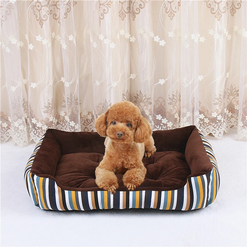 

Petshy New Pet Sofa Dog Beds Waterproof Bottom Soft Fleece Winter Warm Cat Bed House Pets Sleeping Mat Cushion For large dogs