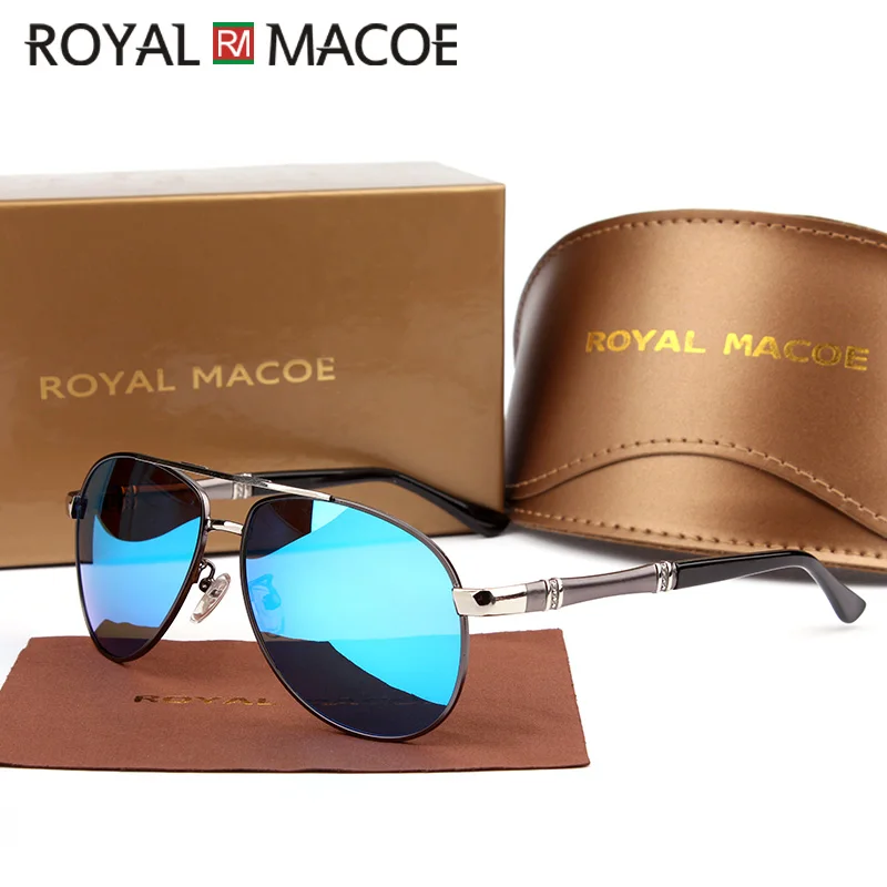 Солнцезащитные очки ROYAL MACOE мужские/женские поляризационные UV400 алюминиевые