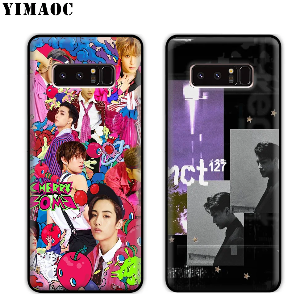 YIMAOC NCT 127 K Pop Soft Silicone Case for Samsung Galaxy Note 10 Plus 9 8 A9 A8 A6 2018 A5 A3 2017 2016 |