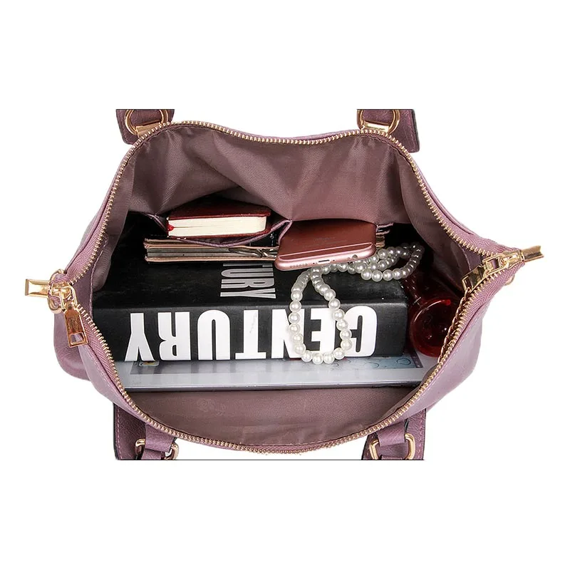 3 Шт. Женщин Мешок Моды Сумки Посыльного PU Кожаная Сумка Набор | Багаж и сумки