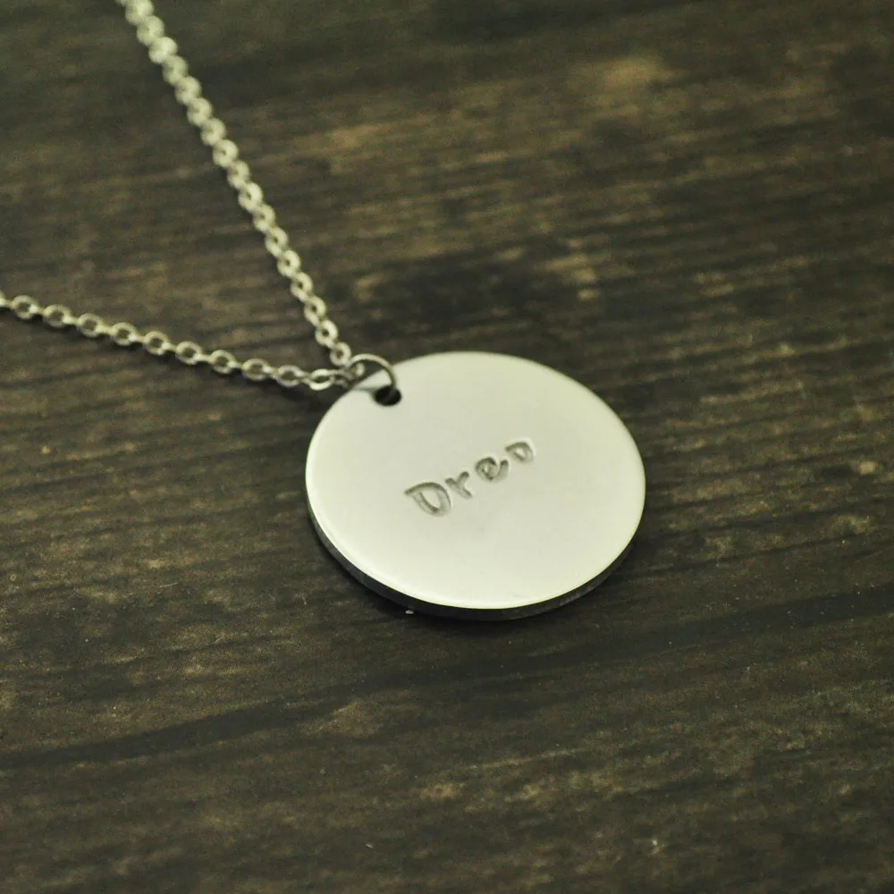 2019 гравированный из нержавеющей стали фото ожерелье изображение на заказ ваше