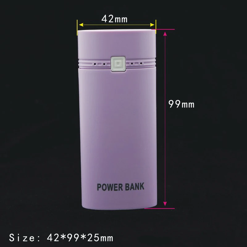 18650 литий ионный аккумулятор 2 слота перезаряжаемое зарядное устройство коробка