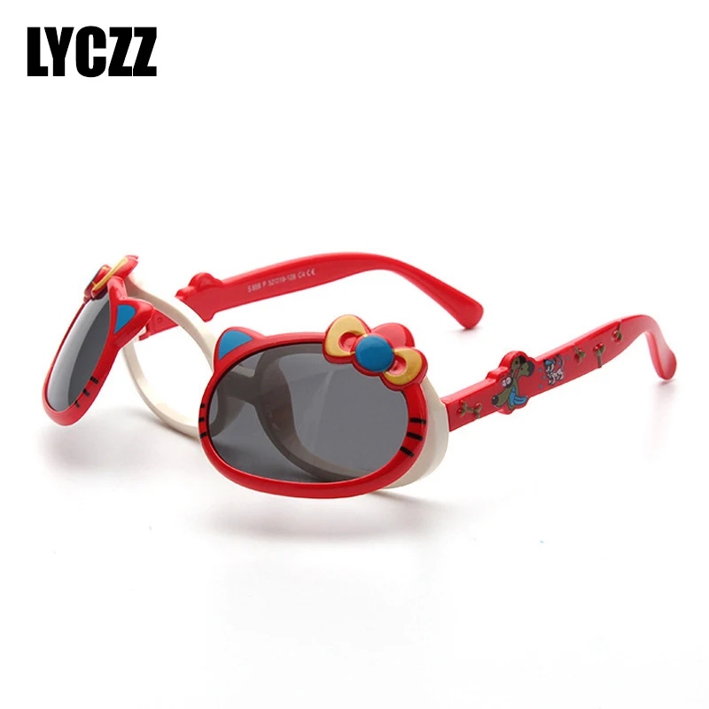 Lyczz Бренд аксессуары для глаз солнцезащитные очки защита от солнца Стекло es детей