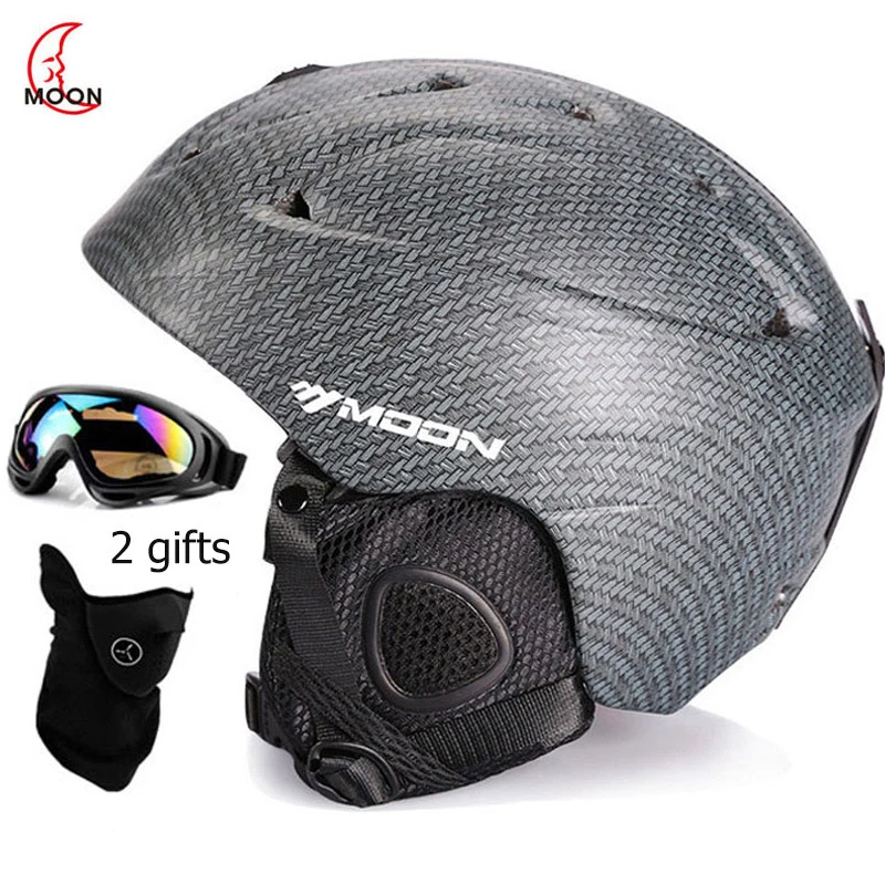 Лыжный шлем MOON для взрослых сноуборд лыжное снаряжение снежные виды спорта