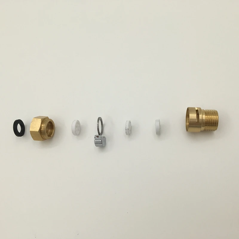 Smesiteli быстросъемный клапан для душа с матовой черной отделкой латунный