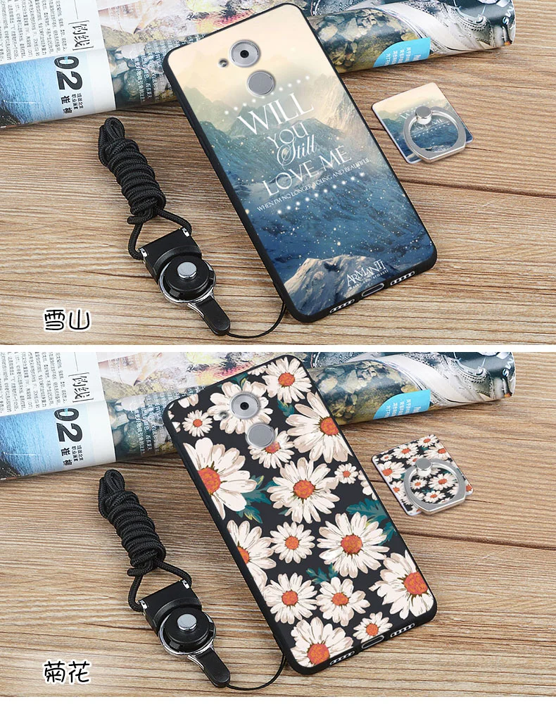 Fundas huawei honor 6C чехол 5,0 дюйма 3D мультфильм Мягкие TPU чехол для телефона для huawei honor 6C 6 C силиконовый чехол