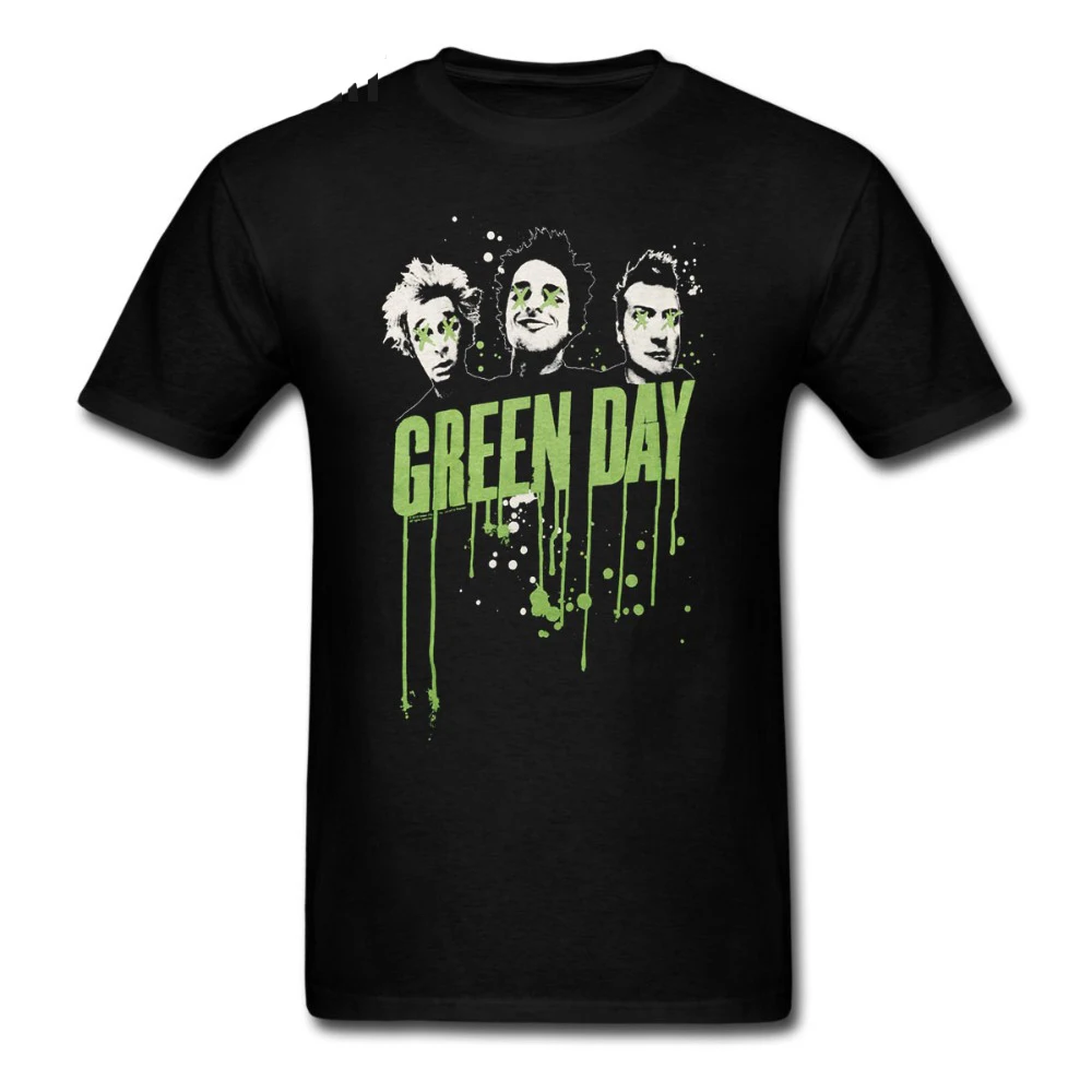 Зеленый День капает футболка Для мужчин женщин евро | Футболки