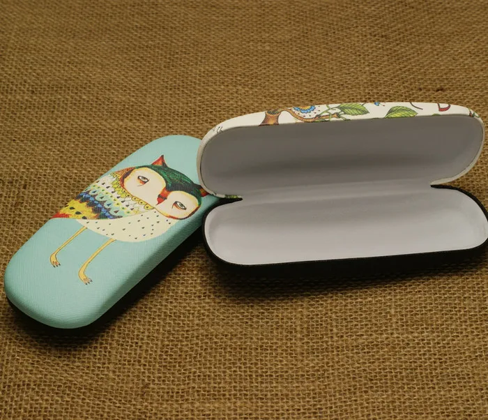 Сова близорукость очки коробка мультфильм близорукие случае Выделите Личность |