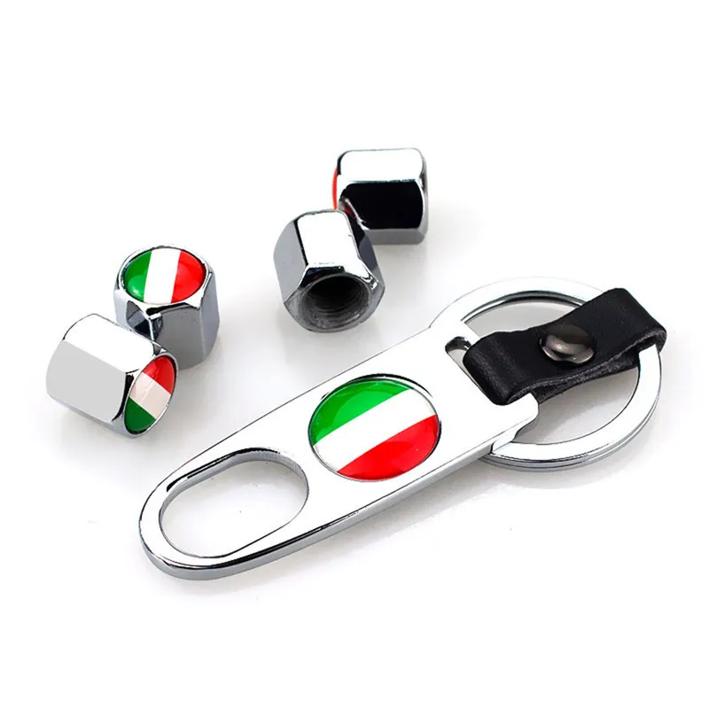 CARPRIE шток клапана шины автомобиля крышки Универсальный флагом Италии вентиля