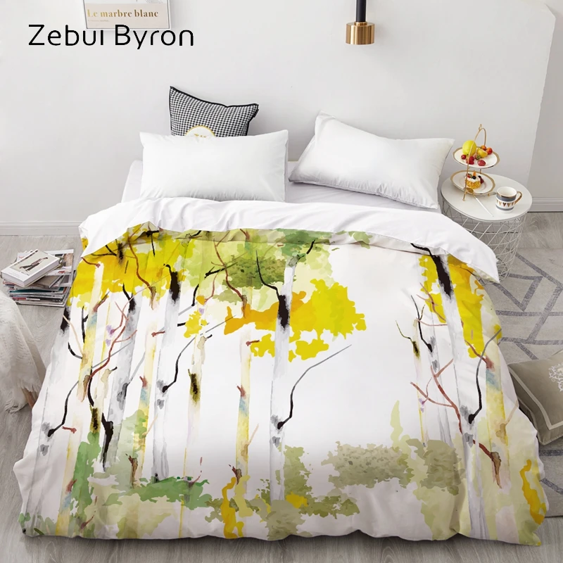 

3D HD цифровая печать на заказ пододеяльник, одеяло/одеяло чехол королева/двуспальное постельное белье 200x24 0/200x, масляная живопись по дереву