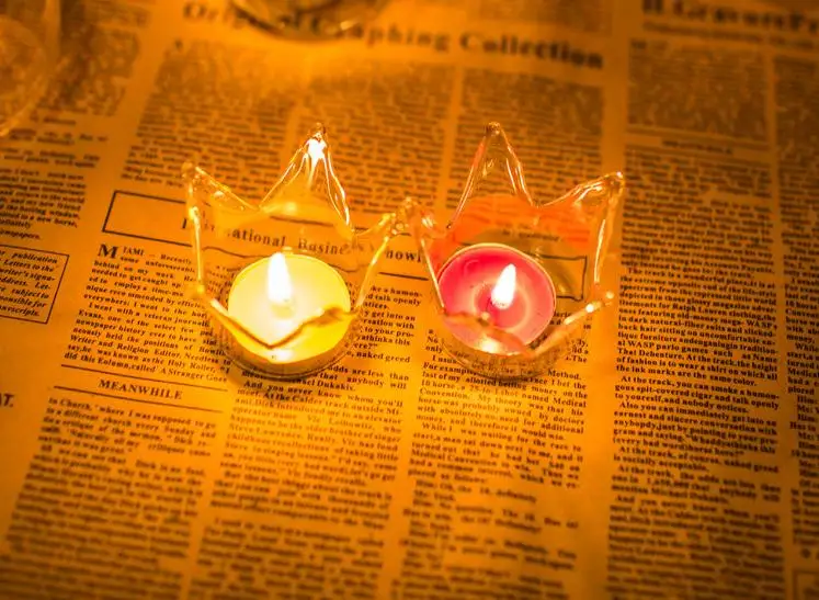 120 шт. модная стеклянная корона ваза подсвечник домашний Свадебный декор