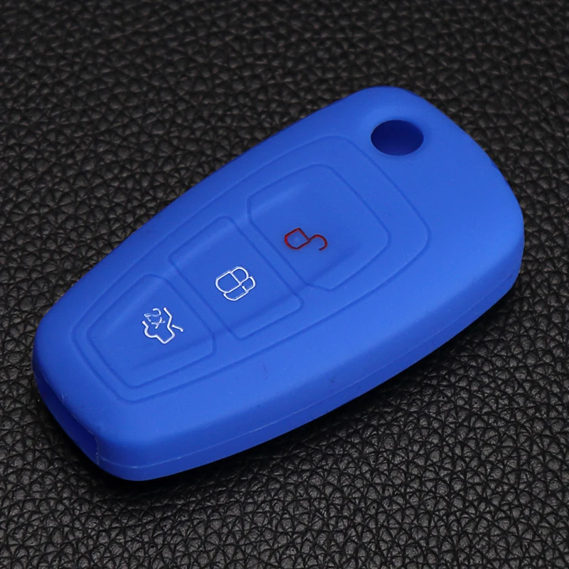Новый дизайн силиконовые кошельки для дистанционного ключа Ford Focus 3 4 MK3 Kuga Escape