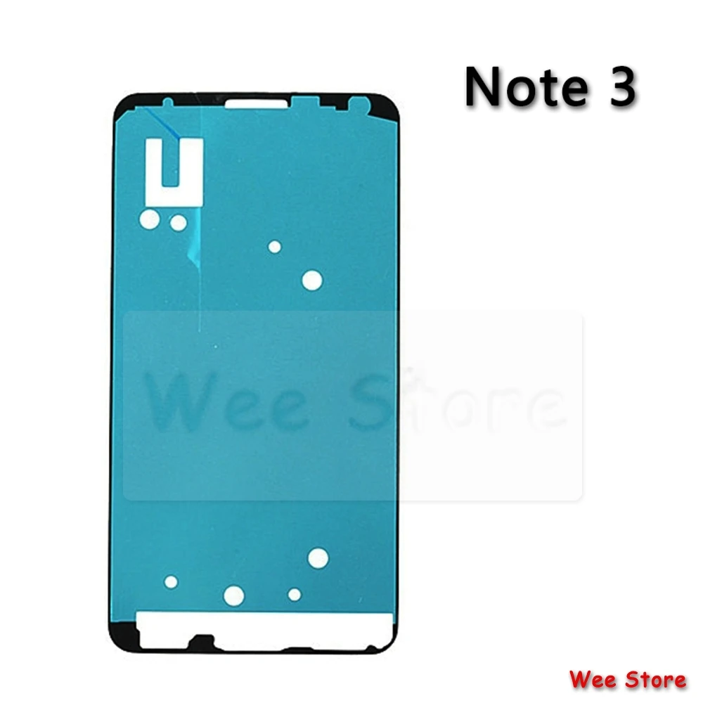 10 шт. для samsung Galaxy Note 2 3 4 5 8 9 Neo N7505 Передняя ЖК-рамка средняя рамка стикер Клей