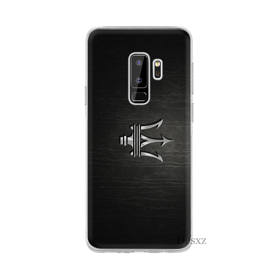 Жесткий чехол для телефона из углеродного волокна Desxz Samsung A7 A9 A5 A3 A10 A30 A40 A50 A70 A8 A6 Plus