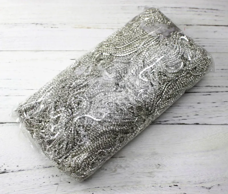 5 ярдов SS12 3 мм Очаровательная близкая искусственная отделка цепочки DIY сумка