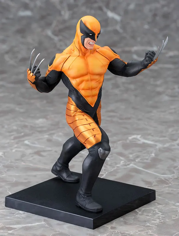 1/10 ARTFX+ X-MEN Росомаха супер герой Капитан Америка Marvel ПВХ X-MEN модель подарок фигурка кукла мальчик 18 см
