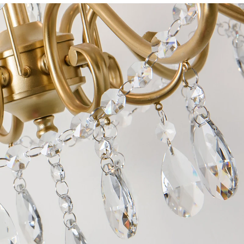 Американская страна освещение для гостиной креативная люстра освесветильник