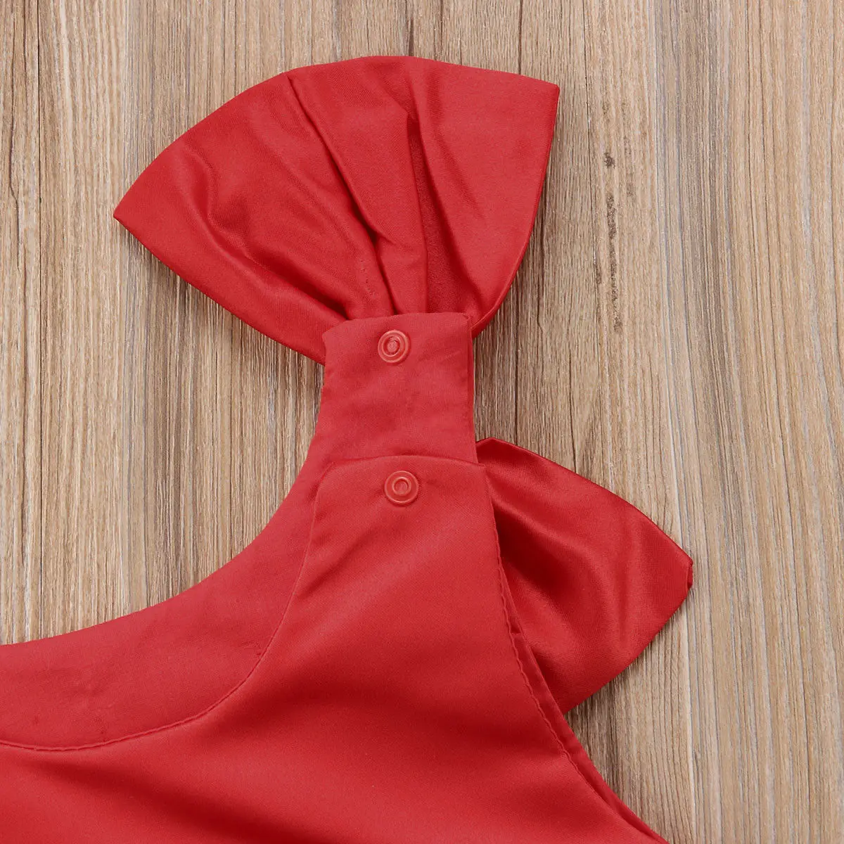 Toddler Girls Lovely Solid Red Sleeveless Tutu Dress Baby Kids Bow Party Flower Tulle Wedding Clothes Sundress Princess Outfits | Детская
