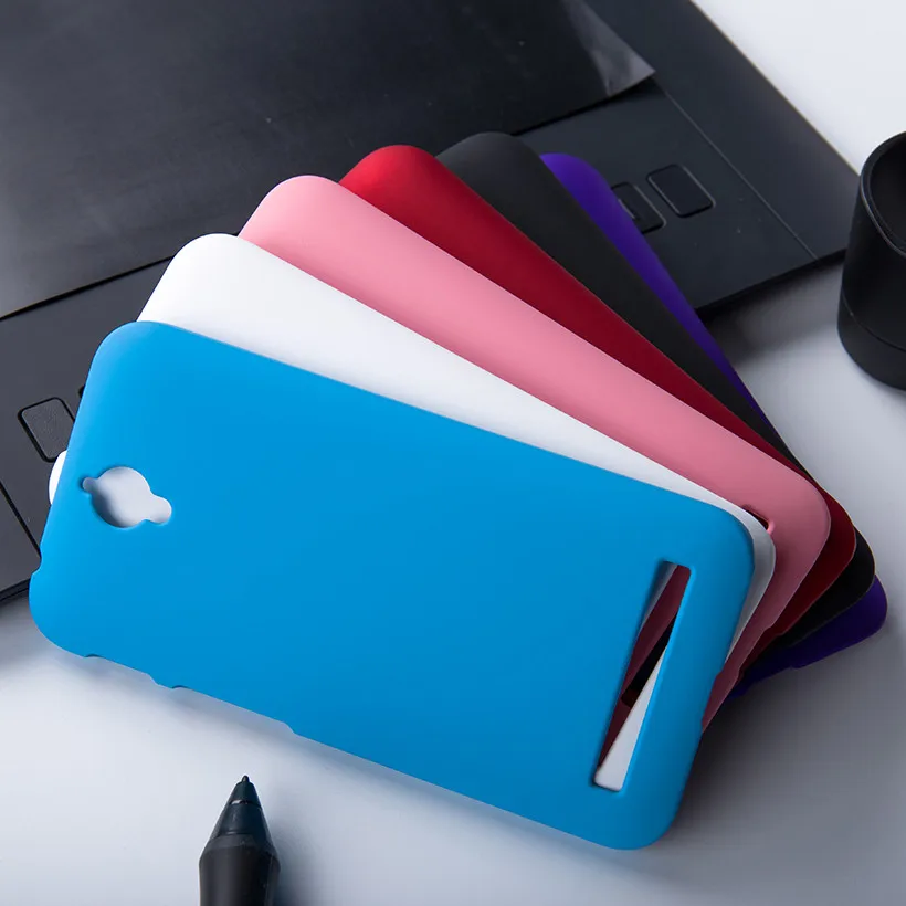 Модный Роскошный прорезиненный матовый пластиковый жесткий чехол для Asus zenfone5