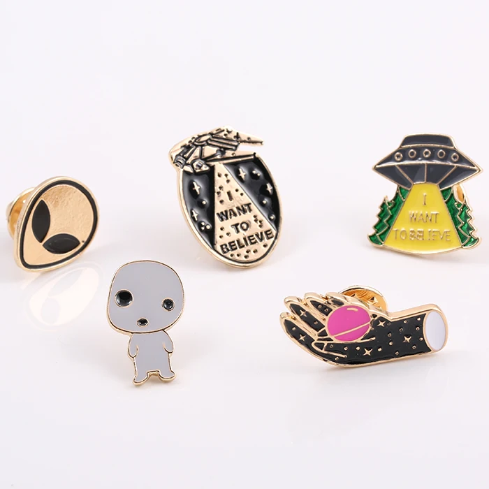 Enamel Creative Design All match Brooch Individuality Coat Collar Bag Pin Brooches For Women Harajuku | Украшения и аксессуары