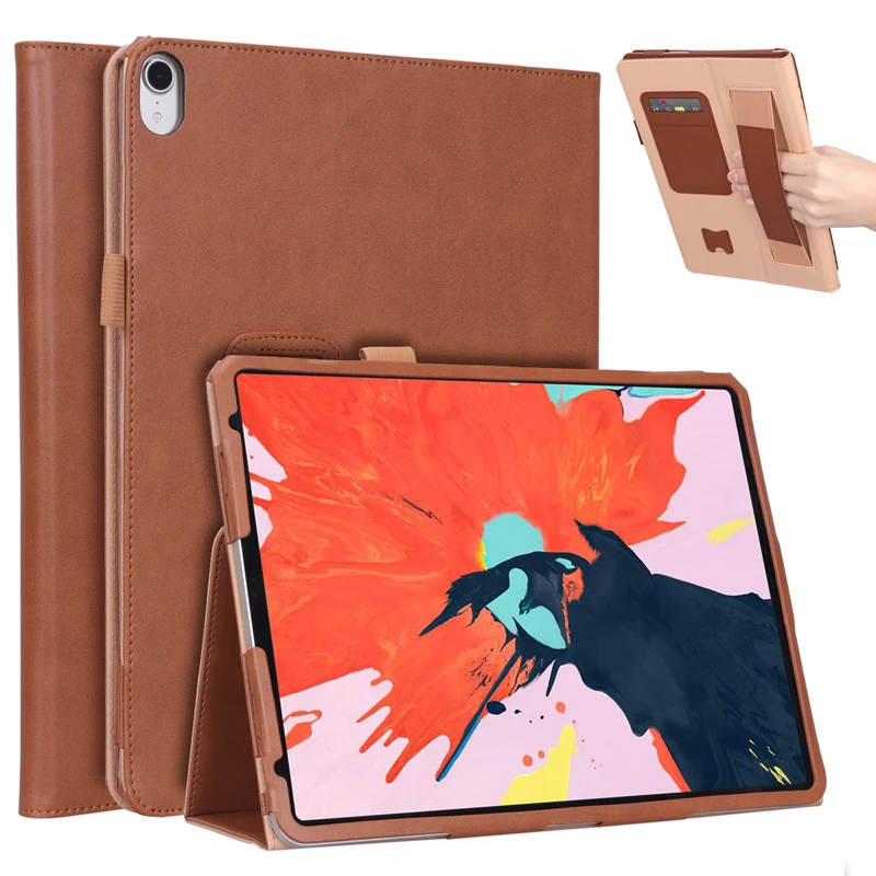 Новое поступление ручной кожаный чехол в стиле ретро для iPad Pro 11 дюймов 2018